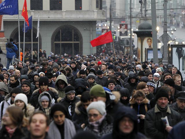 Митинг на Болотной площади Москвы