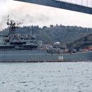Большой военный корабль Черноморского флота РФ столкнулся в Эгейском море с сухогрузом
