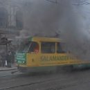 В Одессе на ходу загорелся трамвай с пассажирами, - последствия
