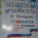 Россияне начали выражать свое недовольство кандидатурой Путина на президентских выборах