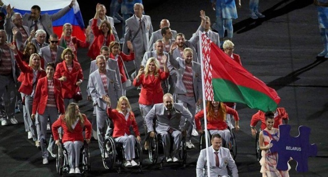 Белорусским спортсменам не разрешили использовать на Паралимпиаде флаг России