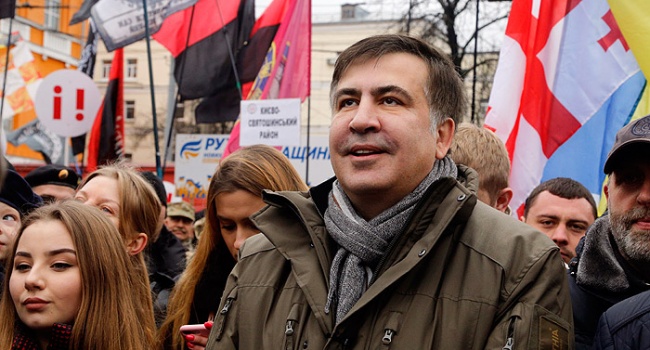 Саакашвили: в АП заплатили активистам за срыв «Марша за импичмент»
