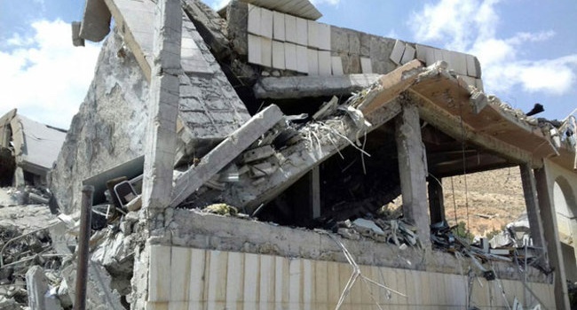 Удар ракетами по Сирии: в Интернете обнародованы снимки руин химинститута после атаки США и союзников
