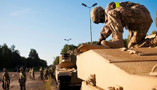 В Европу прибыла танковая бригада из США: конечный пункт – Польша