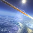 В Китае упал метеорит, - видео