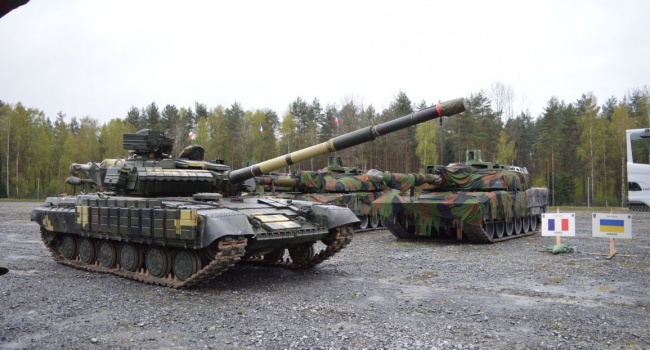 В ООС показали проведение проверки боеготовности украинских танков