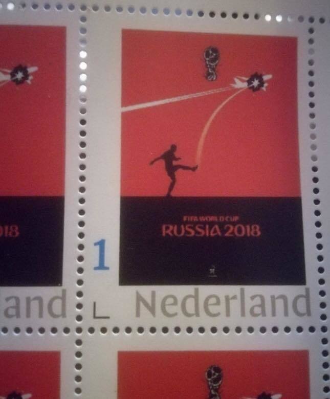 «Чемпионат на крови»: в Нидерландах выпущена марка с бойкотом ЧМ-2018 в России