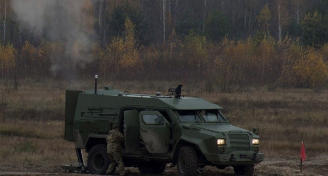 СНБО обнародовал видео испытаний нового украинского комплекса «Барс-8ММК»