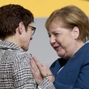 Новым главой ХДС стала ближайшая соратница Меркель, которая призвала блокировать российские корабли в портах США и ЕС