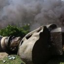 «Украина – это нацизм»: в России бомбануло из-за уничтожения памятника Жукову в Харькове