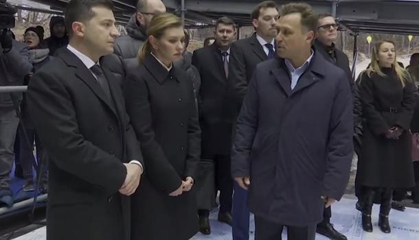 Зеленские сегодня почтили память жертв Евромайдана