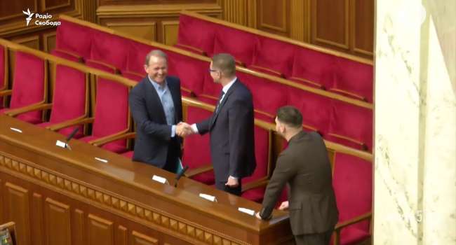 «Радостно пожал руку Баканову»: Медведчук прокомментировал свой поступок в Раде