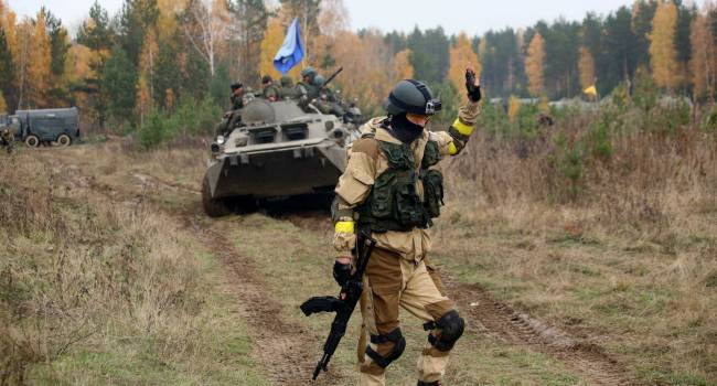 Кадровый офицер РФ разрядил целую обойму в боевика «ЛНР» на Донбассе